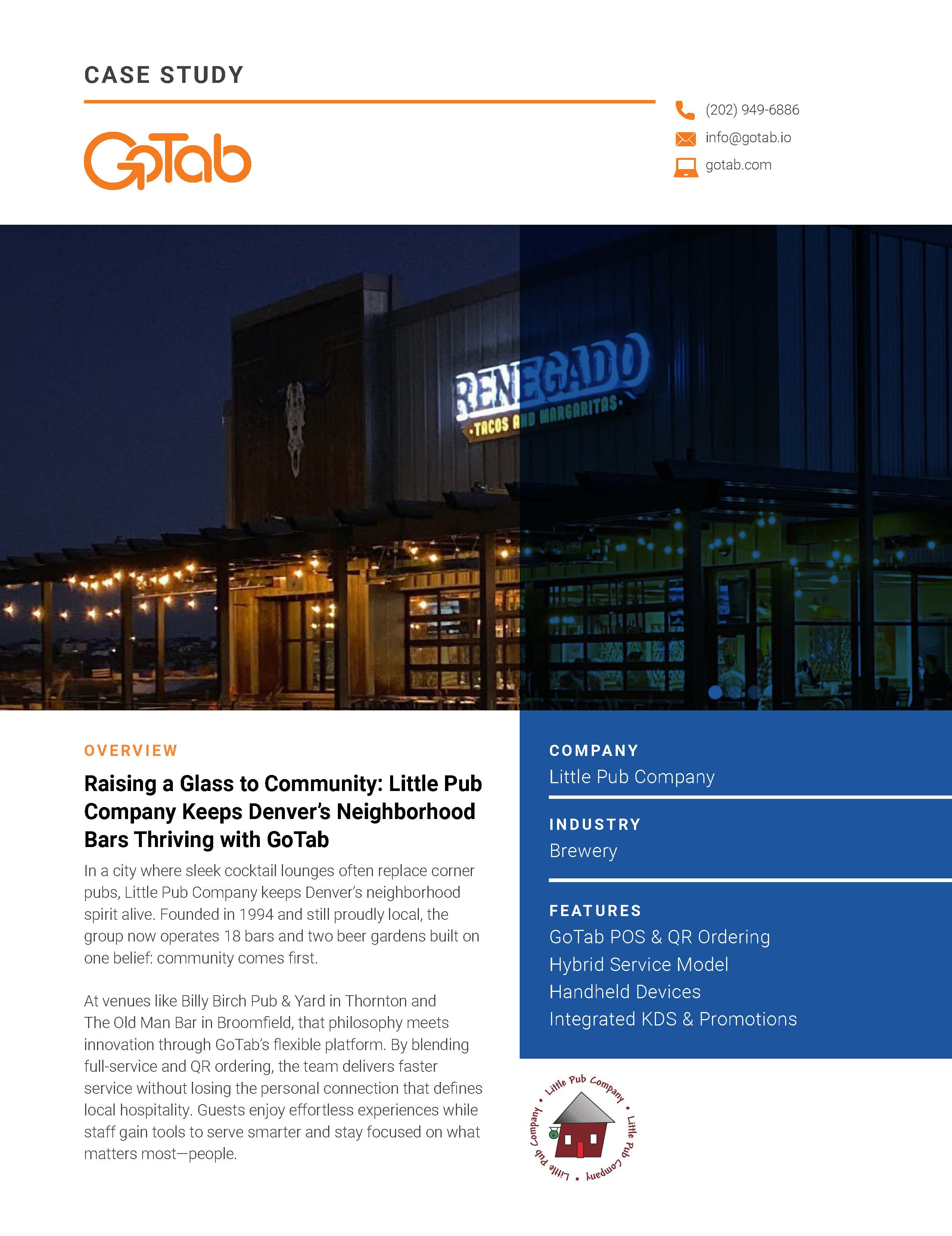 GoTab Case Study_Little Pub Company_Page_1