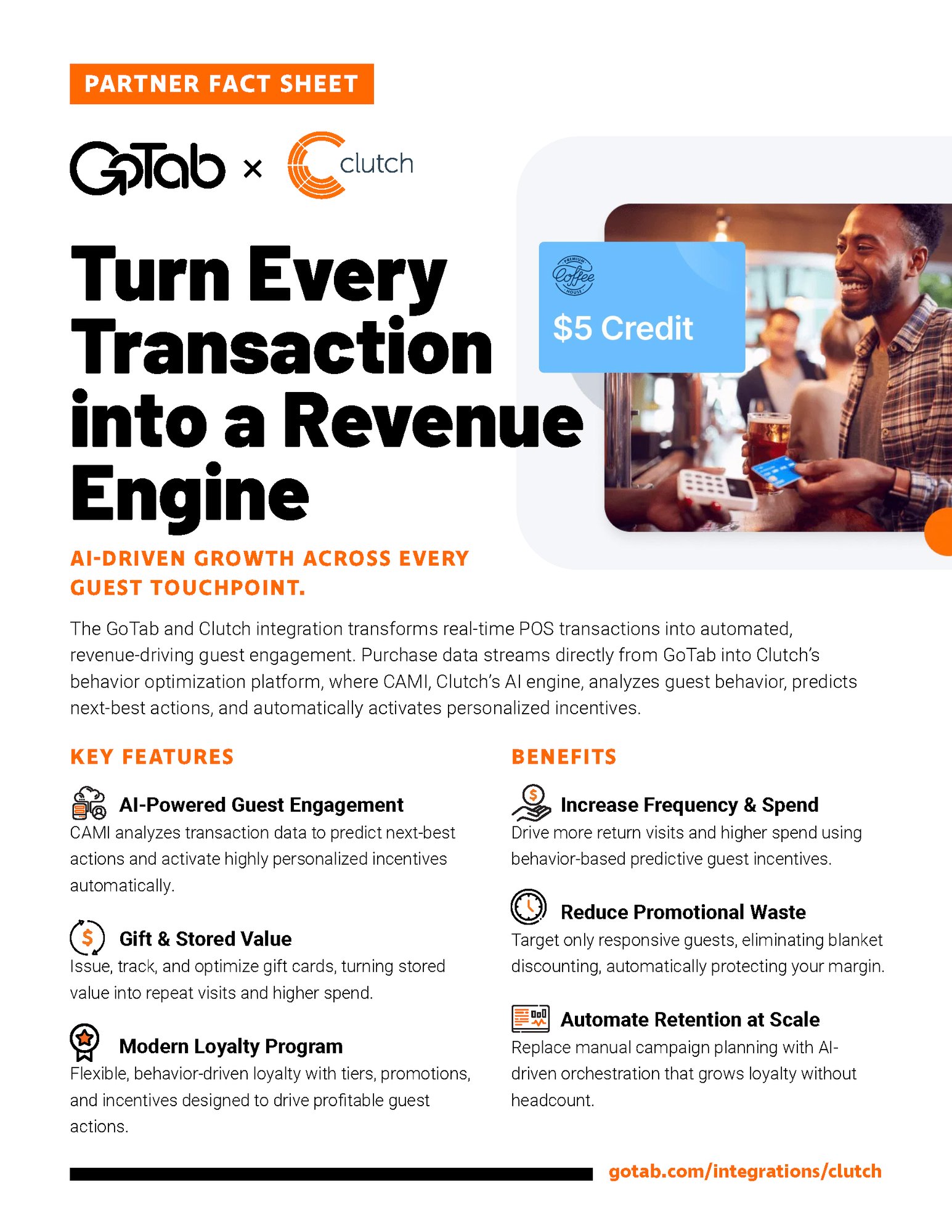 Clutch Partner Fact Sheet