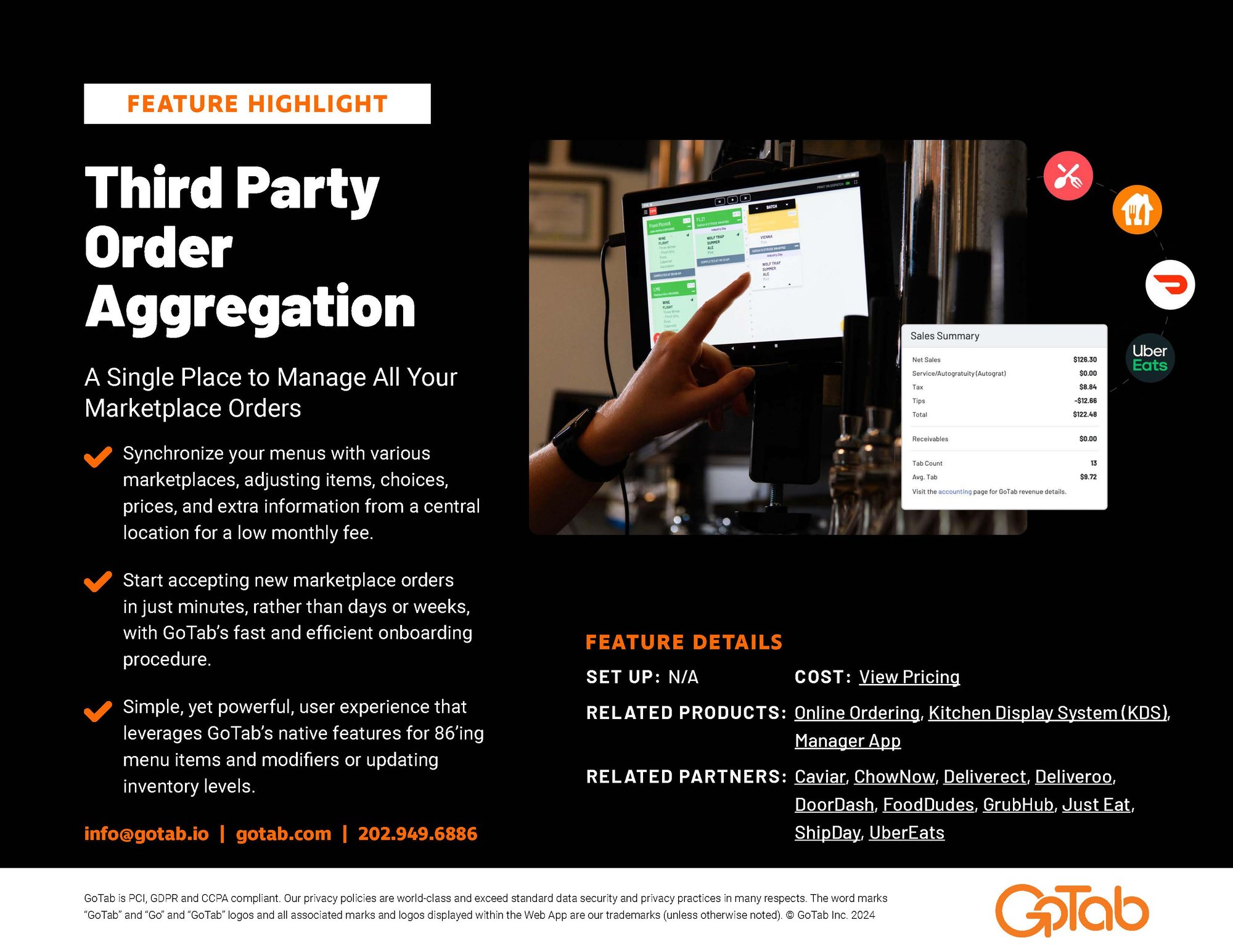 GoTab Feature Highlight Third Party Order Aggregation FINAL November 2024