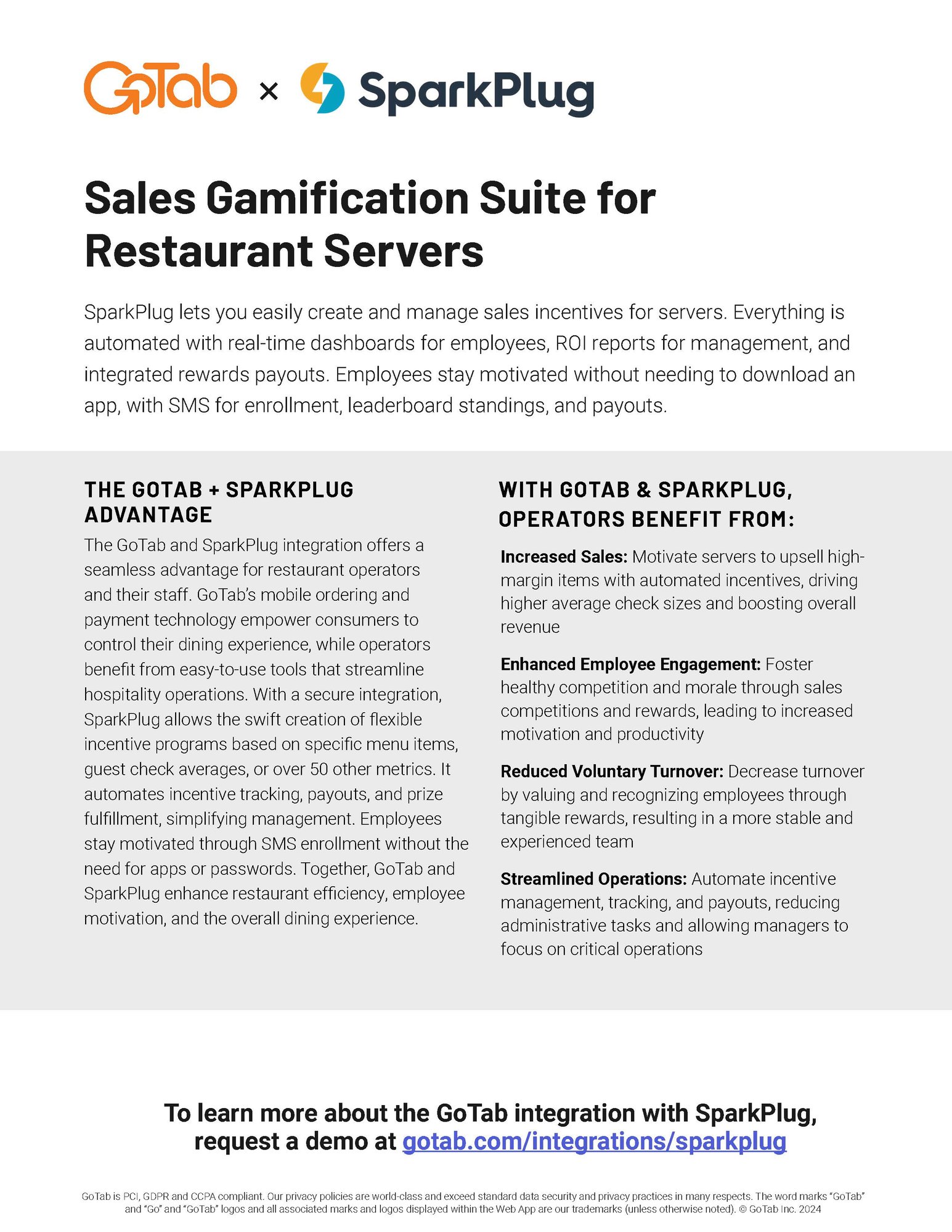 GoTab xSpark Plug One-pager