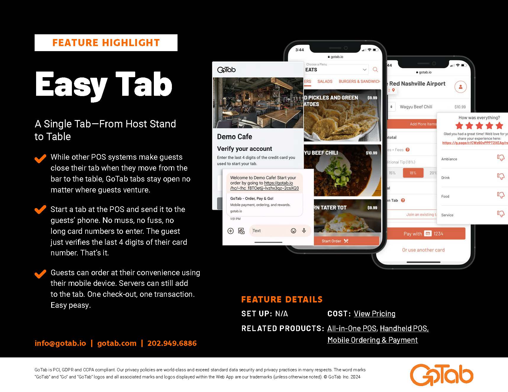 GoTab Feature Highlight Easy Tab FINAL November 2024