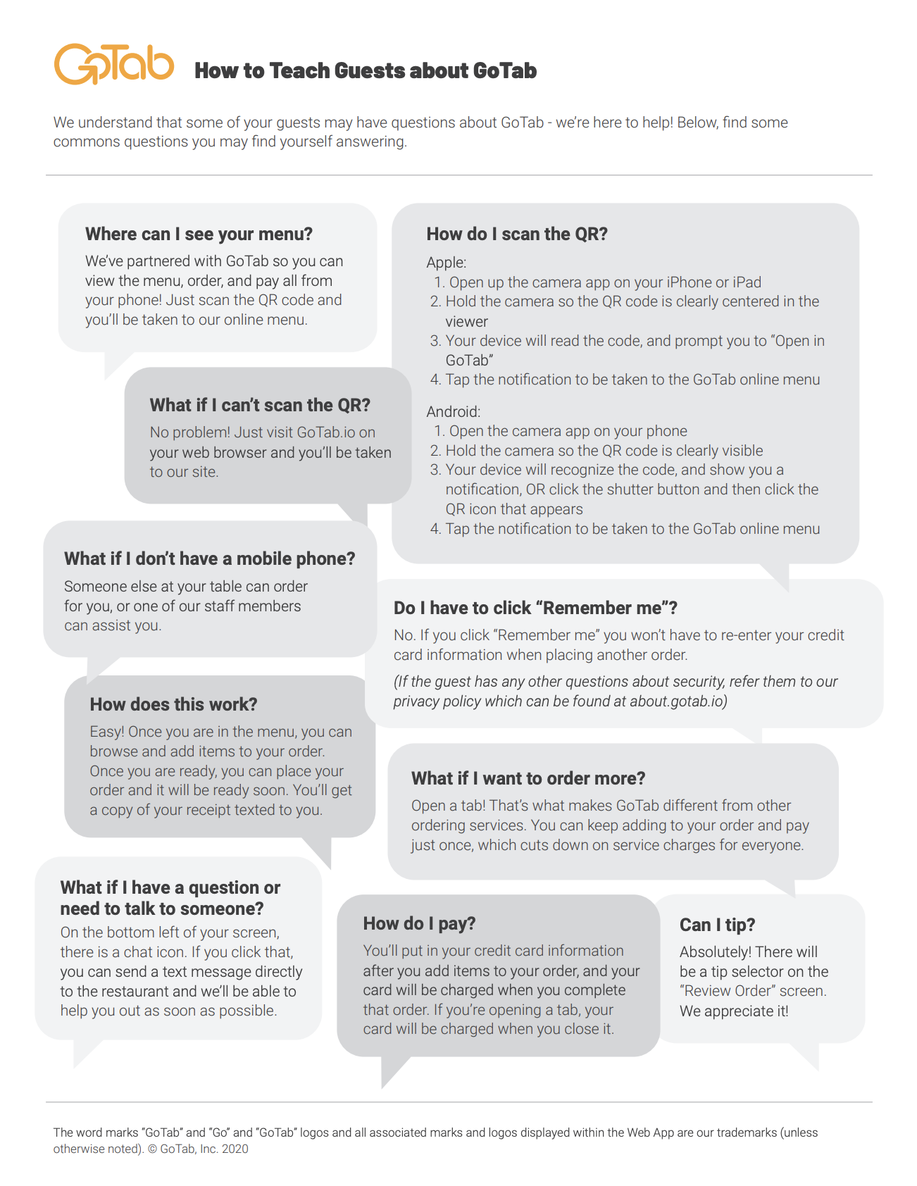 How to Teach About GoTab